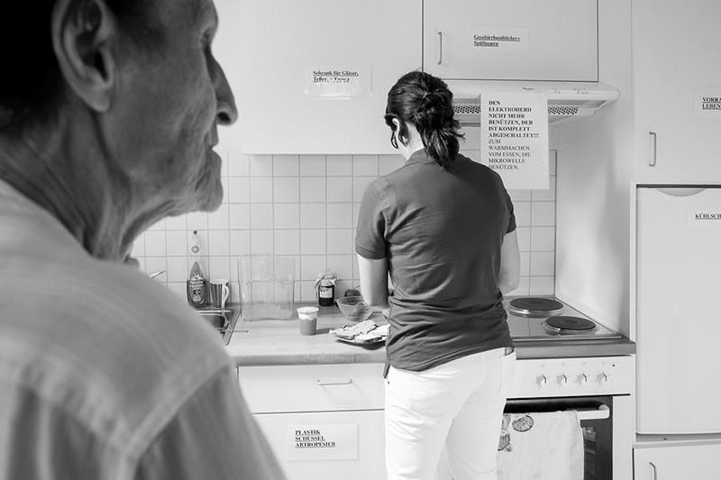 Impressionen aus dem Alltag Pflegedienst seniormobil GmbH Bad Grönenbach fotografiert von Kees van Surksum Kaufbeuren